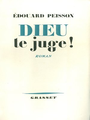 cover image of Dieu te juge !